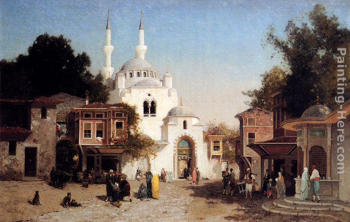 Outside The Mosque